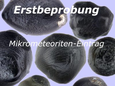 Analyse des Mikrometeoriten-Eintrags durch wiederholte Beprobung zweier Dächer in Berlin: Erstbeprobung
