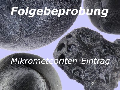 Analyse des Mikrometeoriten-Eintrags durch wiederholte Beprobung zweier Dächer in Berlin: Folgebeprobung am 9. Okt. 2021
